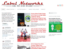 Tablet Screenshot of labelnetworks.com